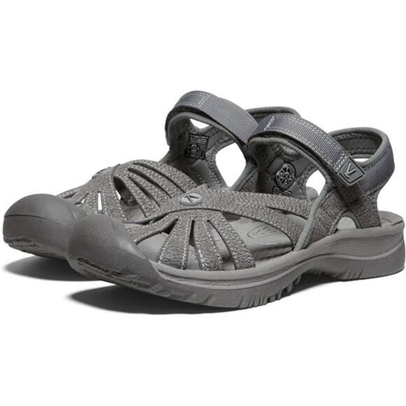 Womens closed toe hiking sandals water resistant arch support outdoor shoes - Picture 4 of 8